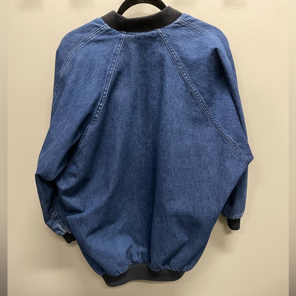 Vintage Cherokee Blue Denim Jacket with Red Interior - Picture 3 of 8